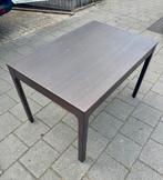 Ikea Ekendalen eettafel uitschuifbaar donkerbruin, Huis en Inrichting, Tafels | Eettafels, Ophalen, Gebruikt, 50 tot 100 cm, Vijf personen of meer