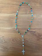 Rozenkrans met gekleurde kralen, Ophalen of Verzenden, Zo goed als nieuw