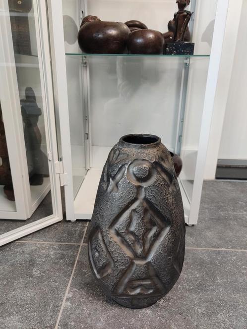 VAAS COPERATIVA OLTUL MIERCUREA CIUC VINTAGE ZELDZAAM, Huis en Inrichting, Woonaccessoires | Vazen, Minder dan 50 cm, Aardewerk of Porselein