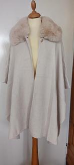 Poncho Just Women maat L/XL, Verzenden, Wit, Maat 42/44 (L), Zo goed als nieuw