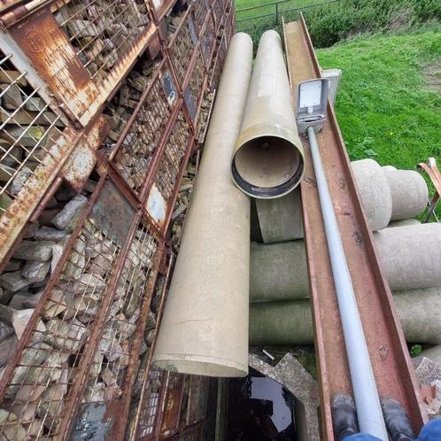 Polyester buis 500 mm, Doe-het-zelf en Verbouw, Buizen en Afvoer, Gebruikt, Rechte buis, Overige materialen, 6 meter of meer, 80 mm of meer