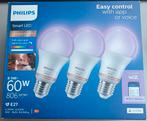 Philips Wiz Smart LED Lamp E27 60W Nieuw, Led-lamp, Soft of Flame, 60 watt of meer, Nieuw