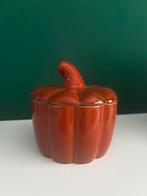 Pompoen geurkaars met 2 lontjes, Huis en Inrichting, Woonaccessoires | Kandelaars en Kaarsen, Ophalen of Verzenden, Nieuw, Overige materialen