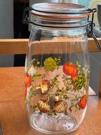 Vintage ARC weckpot met groente decor, Ophalen of Verzenden, Zo goed als nieuw