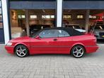 Saab 9-3 Cabrio 2.0t S AUT/LEDER/CLIMA/STOELVERW. (bj 2001), Auto's, Saab, Gebruikt, 4 cilinders, 4 stoelen, 1600 kg