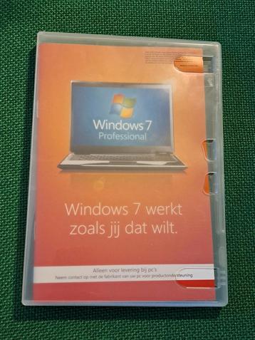 Windows 7 Professional 64bit Installatie DVD beschikbaar voor biedingen