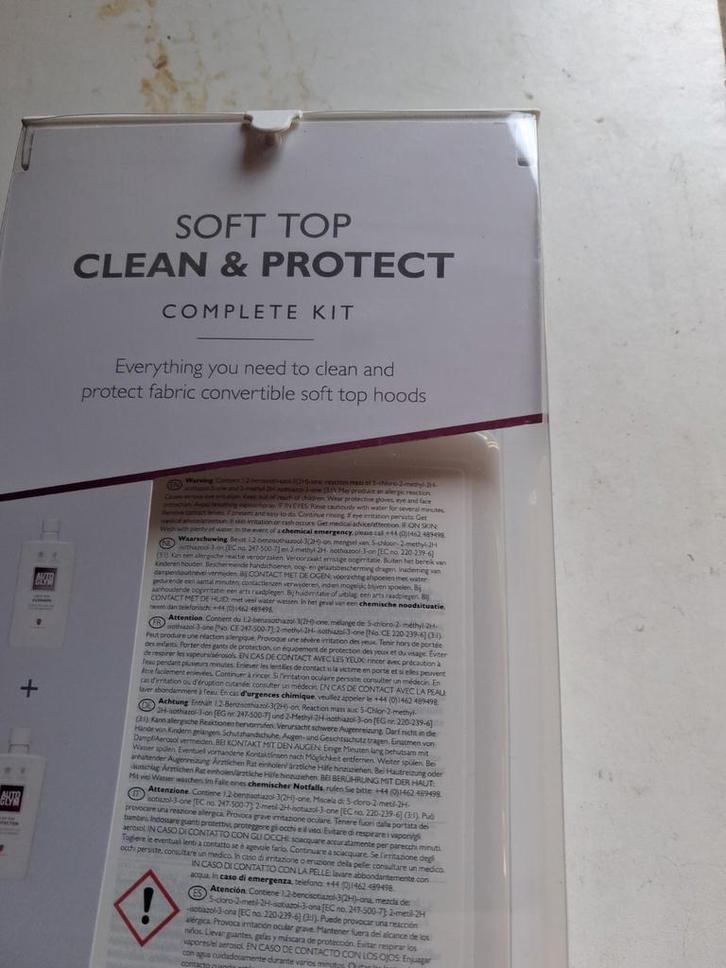 Auto Glym Softtop Clean & Protect Kit, Auto diversen, Onderhoudsmiddelen, Ophalen