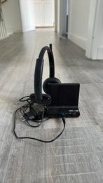 Poly one ear + docking station, Computers en Software, Headsets, Ophalen of Verzenden, Zo goed als nieuw