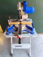 Metabo KGS 255 afkortzaag op onderstel, 220V, Doe-het-zelf en Verbouw, Gereedschap | Zaagmachines, Ophalen, Gebruikt, Afkortzaag
