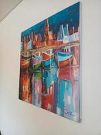 Uniek schilderij, Ophalen of Verzenden