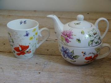 Servies, Janneke Brinkman, TEATIME en SEASONS, z.g.a.n. beschikbaar voor biedingen