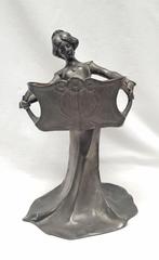 Art Nouveau Mini-Jardiniere - François Alphonse Piquemal., Antiek en Kunst, Antiek | Tin, Ophalen of Verzenden