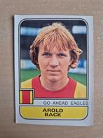 Panini Voetbal 82 Arnold Back Go Ahead Eagles, Ophalen of Verzenden, Zo goed als nieuw, Overige binnenlandse clubs, Poster, Plaatje of Sticker