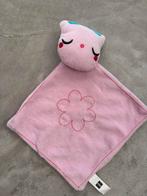 Knuffeldoek poes kat Hema roze, Ophalen of Verzenden, Zo goed als nieuw, Poes