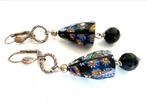 Vintage Murano glas Italiaanse oorbellen, Sieraden, Tassen en Uiterlijk, Oorbellen, Overige kleuren, Ophalen of Verzenden, Glas