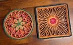 Vintage Onderzetters voor pannen (2 stuks), Huis en Inrichting, Woonaccessoires | Onderzetters, Ophalen of Verzenden, Pot of Pan