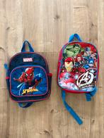 2 Nieuwe Rugzakjes: Spiderman & Avengers, Nieuw, Ophalen of Verzenden, Minder dan 30 cm, Blauw