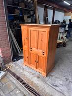 Grenen bureau kast, Huis en Inrichting, Kasten | Computermeubels, 70 tot 120 cm, 120 tot 170 cm, Ophalen of Verzenden, Zo goed als nieuw