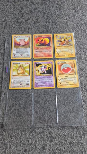 Pokémon Kaarten - Diverse Generatie 1 beschikbaar voor biedingen