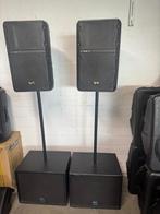 Zeck set speakers 2 x topen 2 x subs, Ophalen, Gebruikt, Subwoofer, Overige merken