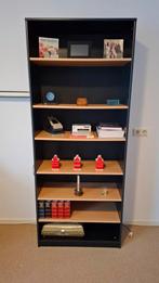 Zwarte boekenkasten, Huis en Inrichting, Ophalen, 200 cm of meer, 50 tot 100 cm, Zo goed als nieuw