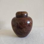 Vintage knoflookpot van marmer 35 jaar oud., Ophalen of Verzenden, Zo goed als nieuw