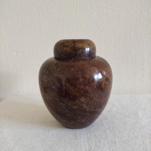 Vintage knoflookpot van marmer 35 jaar oud., Huis en Inrichting, Keuken | Keukenbenodigdheden, Zo goed als nieuw, Ophalen of Verzenden