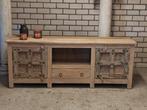 Tv-Meubel India, Ophalen, 150 tot 200 cm, Zo goed als nieuw, Minder dan 100 cm