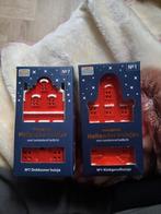 Twee Hollandse huisjes met twinkelend ledlicht, Huis en Inrichting, Woonaccessoires | Overige, Ophalen of Verzenden, Nieuw
