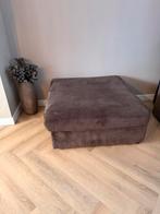 Hocker ribstof, Vierkant, Zo goed als nieuw, 75 tot 100 cm, Stof