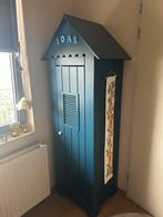 Donkerblauwe baby/kinder kledingkast, Huis en Inrichting, Kasten | Kledingkasten, Ophalen, Gebruikt, 100 tot 150 cm, 50 tot 100 cm