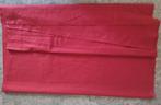 Rode lap kledingstof, 120 cm of meer, Ophalen of Verzenden, Zo goed als nieuw, Katoen