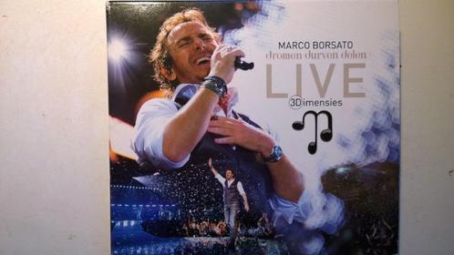 Marco Borsato - Dromen Durven Delen Live 3Dimensies, Cd's en Dvd's, Cd's | Nederlandstalig, Zo goed als nieuw, Pop, Ophalen of Verzenden