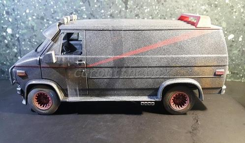 1983 GMC Vandura A Team DIRTY VERSION 1:18 Greenlight, Hobby en Vrije tijd, Modelauto's | 1:18, Nieuw, Auto, Overige merken, Verzenden