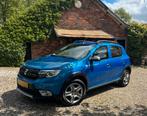 Dacia Sandero Stepway Tce S&S  2017 Blauw //Airco, Cruise//, 898 cc, 1090 kg, Zwart, Blauw