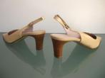 GRATIS VERZENDEN | MODA DI FAUSTO beige slingbacks 41,5, Nieuw, Moda di Fausto, Beige, Pumps