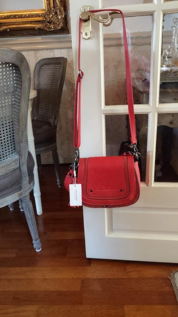 Hagelnieuwe Zeer Chique Lederen Schouder/Handtas David Jones, Sieraden, Tassen en Uiterlijk, Tassen | Damestassen, Nieuw, Schoudertasje