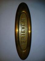 Brievenbus klep messing, Ophalen of Verzenden