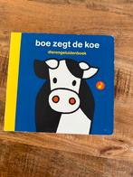 Boe zegt de koe geluidenboek, Ophalen of Verzenden, Zo goed als nieuw, 1 tot 2 jaar