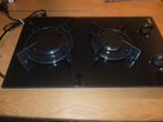 Inbouw kookplaat 2 pits glas, Caravans en Kamperen, Ophalen of Verzenden, Gebruikt
