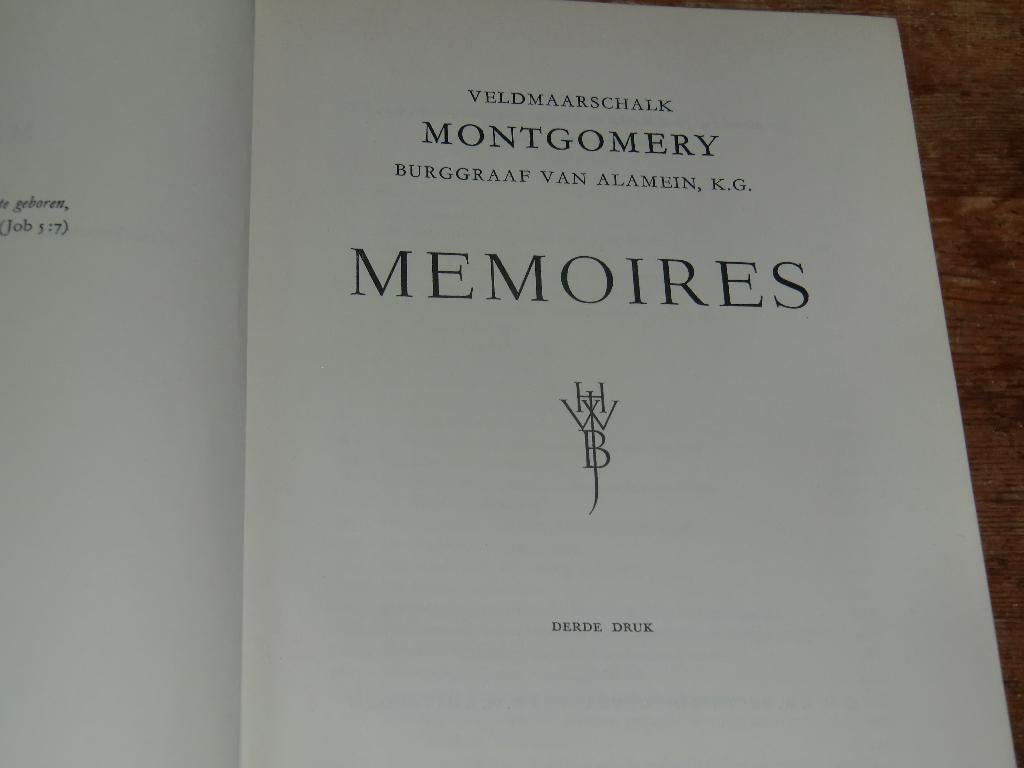 Veldmaarschalk Montgomery (Biografie, Alamein, Arnhem, Wo2), Ophalen of Verzenden, Zo goed als nieuw, Bernard Montgomery, Overige