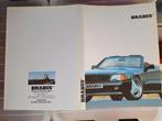 Mercedes Brabus map 1992, Zo goed als nieuw, Mercedes-Benz, Mercedes, Ophalen of Verzenden