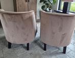 2 nieuwe ROFRA HOME Chair Tapeo velvet fauteuils samen 250€, Huis en Inrichting, Ophalen, Nieuw, Stof, Twee
