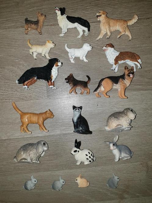 Honden katten konijnen van schleich, Verzamelen, Speelgoed, Zo goed als nieuw, Ophalen of Verzenden