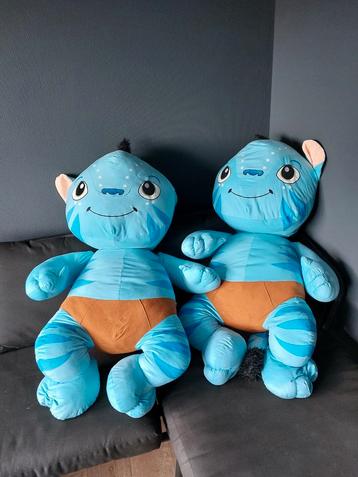 2 hele grote Avatar Knuffels. Ook los te koop beschikbaar voor biedingen