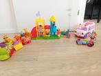Little People set: trein+bus+speeltuin+poppetjes, Kinderen en Baby's, Speelgoed | Fisher-Price, Verzenden, Zo goed als nieuw, Speelset
