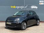Fiat 500 e Icon 24 kWh *carplay *cruise *16 inch *stuntprijs, Auto's, Stof, Gebruikt, Zwart, 95 pk
