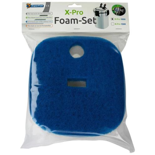 X-Pro 1000 Schuim Set (3x) – Superfish filtersponzen, Dieren en Toebehoren, Vissen | Aquaria en Toebehoren, Nieuw, Filter of Co2