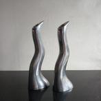 IKEA  Anna Efverlund 2 Kandelaars Anatomi  Aluminium vintage, Huis en Inrichting, Woonaccessoires | Kandelaars en Kaarsen, Overige materialen