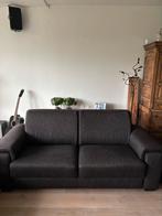 Antracietgrijze 2,5-zits bank, Gebruikt, Driepersoons, 75 tot 100 cm, Ophalen of Verzenden